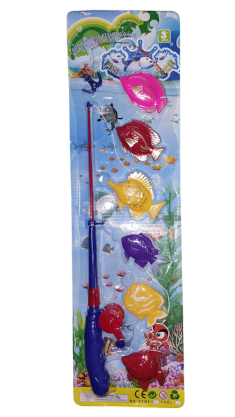 Fishing Rod with Fishes