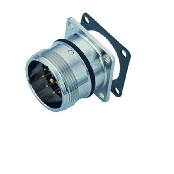99-4607-00-12 - M23 12-Pin Male Connector, Solder, IP67, Screw Lock