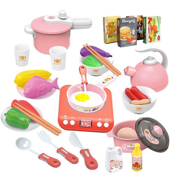 Simulation Kitchen Utensils , Pink image