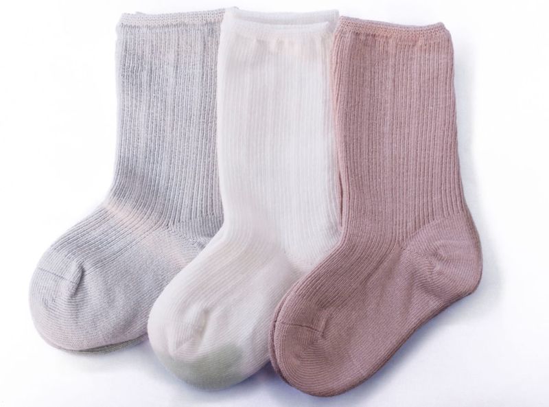 100% Cotton Baby Socks -3 Pack
