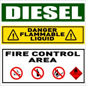 Fire Control Area ABS Sign-29xmx29cm | Shop Today. Get it Tomorrow ...