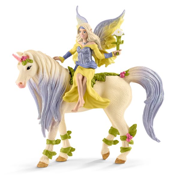 Schleich - Bayala - Fairy Sera with Blossom Unicorn