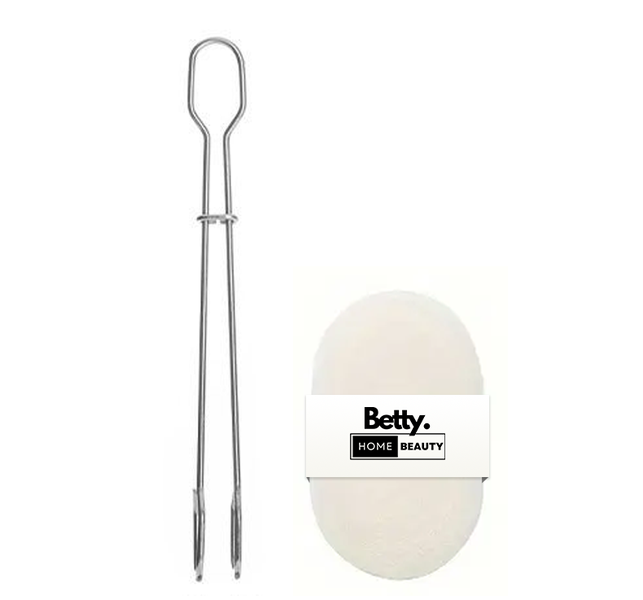 Betty's Home &amp; Beauty - Sponge Cup Cleaner with Steel Handle