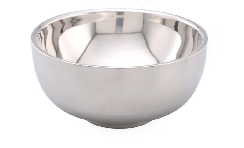 Double Wall Stainless Steel Serving Bowl - Pack of 5 Pieces