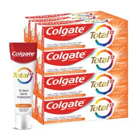 Colgate Total 12 Vitamin C Multi-benefit Antigerm Toothpaste - 12 X ...