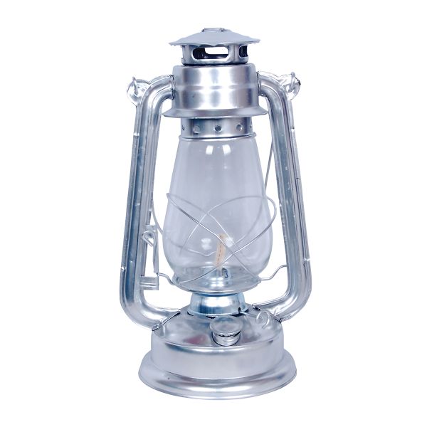 Kerosene Lantern Silver 31Cm Height - 3 Pack