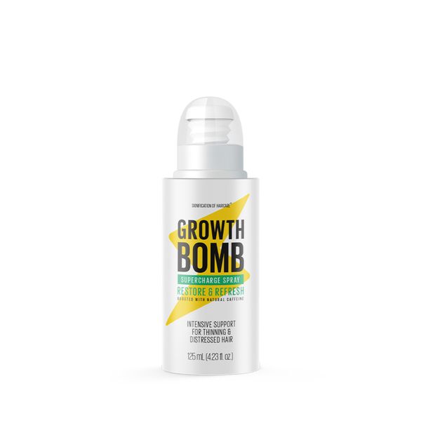 Growth Bomb Organic Hair Refresh, Restore Scalp &amp; Hair Growth Spray 125ml