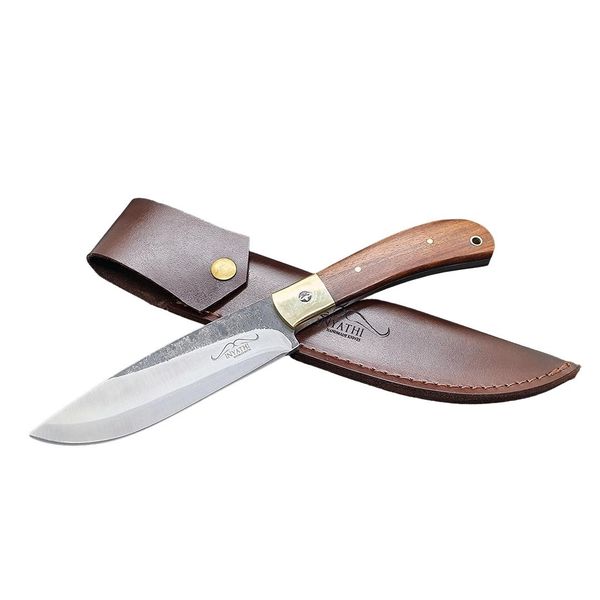 Tomas Rucker Hunter - 27cm Handmade Hunting Knife with Rosewood Handle
