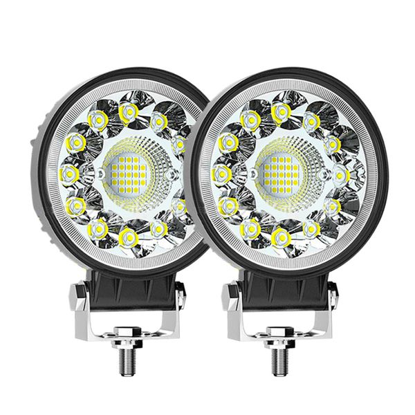 2 Piece 4 Inch LED OffRoad Auxiliary Light Waterproof Spot Light Truck