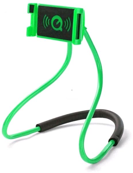 Lazy Neck Cellphone Holder - Green