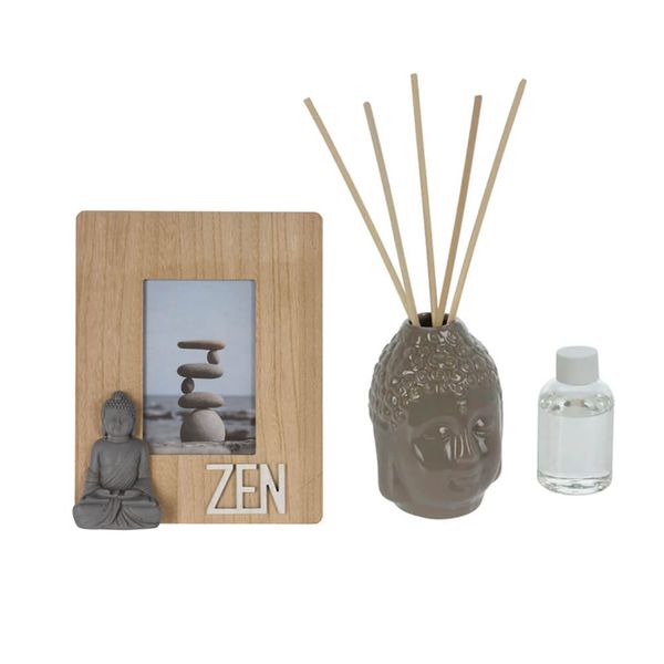 Zen Zone - Buddha Diffuser &amp; Photo Frame Set