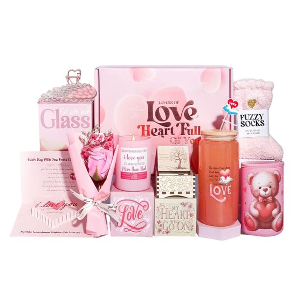 Pink Love Gift Box - Romantic Gift Set