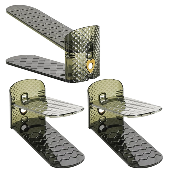 3Pcs Shoe Cabinet Storage Rack Shoes Organizer 2-Layer Shoe Holder