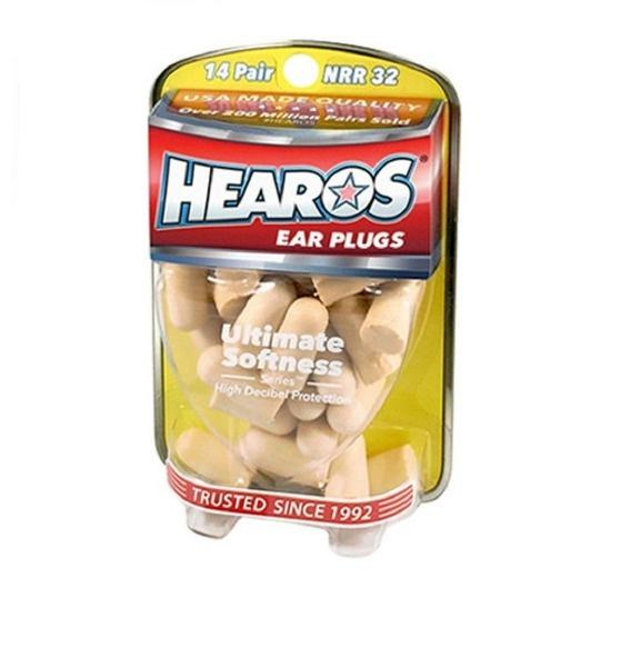 Hearos Ear Plugs Ultimate Softness 14 pairs