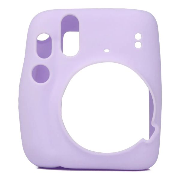 Fujifilm Instax Mini11 Silicone Case, Slim Protective Cover - Purple