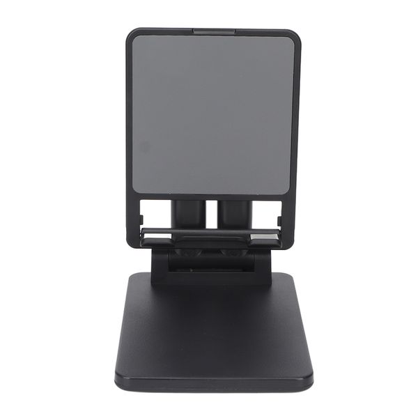 Phone Stand Holder for Desk Foldable Dual Rods for Tablet Smartphone Black