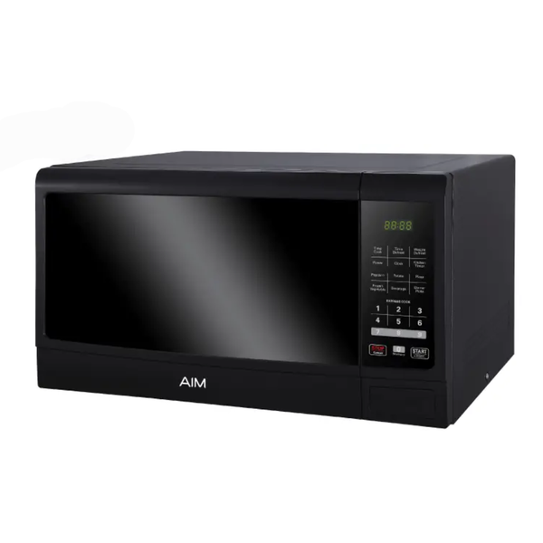 AIM Black Oven 700W Electronic Microwave 20 Litre