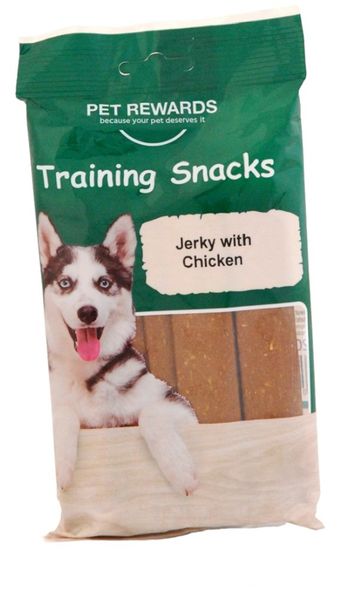 Pet Rewards - Training Snacks Jerky - Chicken 200g x 2