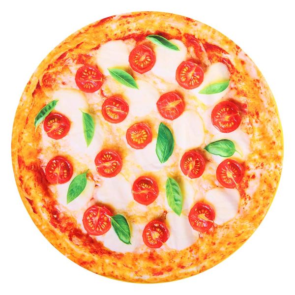 Winter/Autumn Cat/Dog Pizza Pattern Warm Blanket