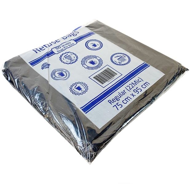 Refuse Bag-Black (750mmx950mm) 22micron