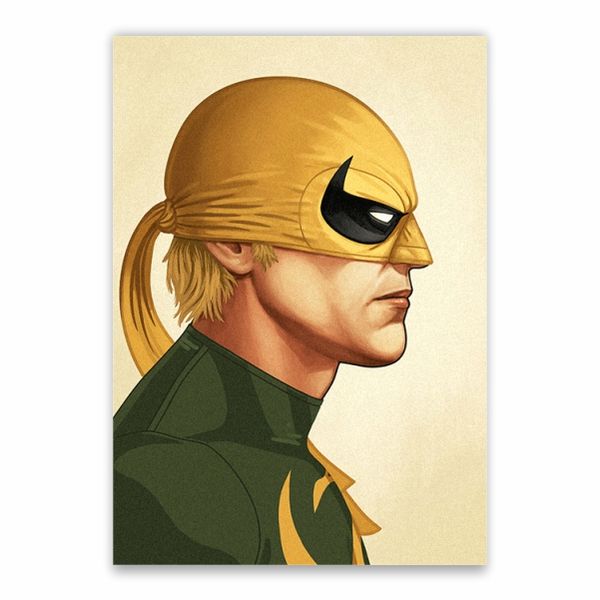 Iron Fist Portrait Poster - A1