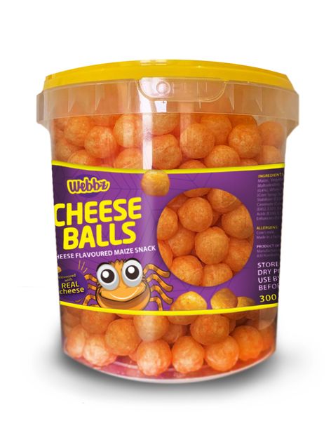 Webbz Cheese Balls 300g