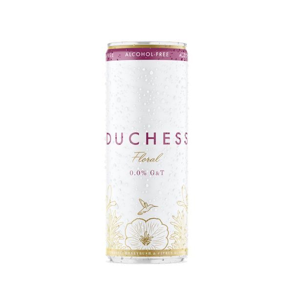 The Duchess Floral Alcohol-Free Gin &amp; Tonic - 24 x 300ml Cans