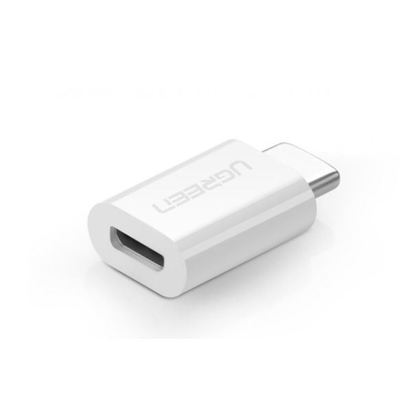 UGreen USBC 3.1 M to Micro USB F Adapter-WH