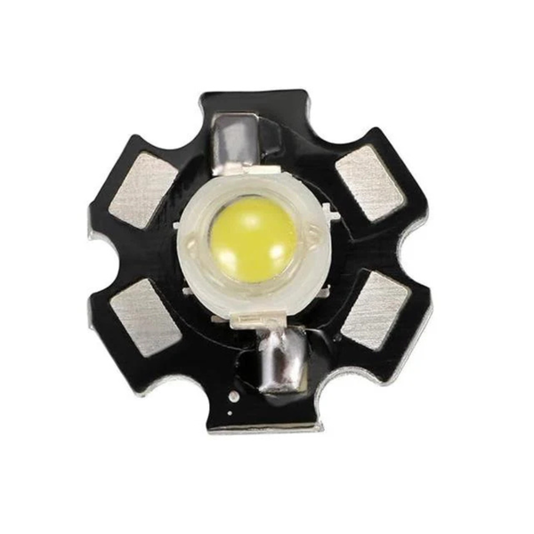 BDD Star Power LED Warm White 5W 3.7V with Heat Sink