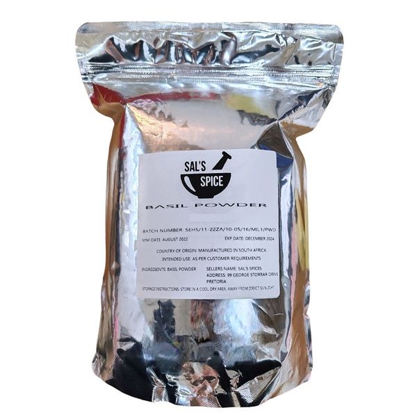 Sal's Spice Basil Powder - 25kg