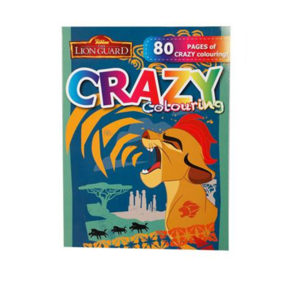 Crazy Colouring - Lion Guard Colouring Book - Set of 2