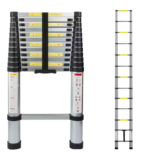 4.1M Heavy Duty Telescopic Straight Ladder
