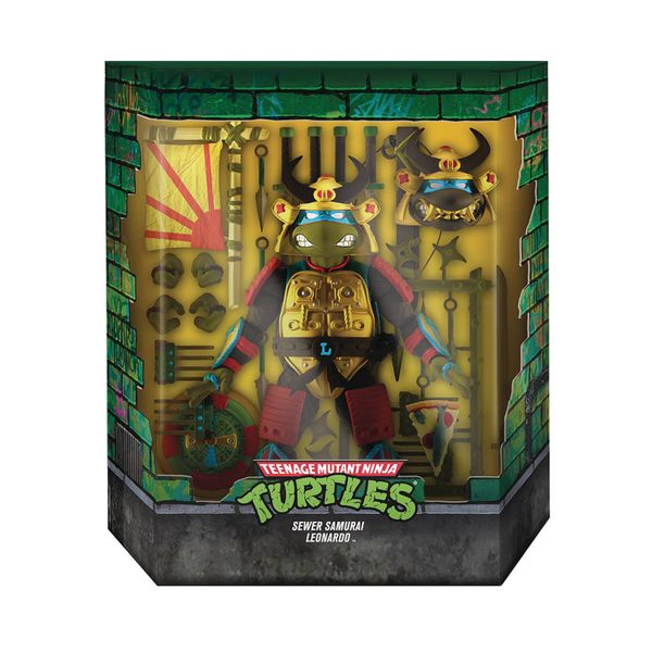 TMNT Ultimates Wave 5 Leo The Sewers Samurai Figure