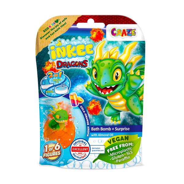 Inkee-Surprise Bath Bomb Dragon-Blindbox