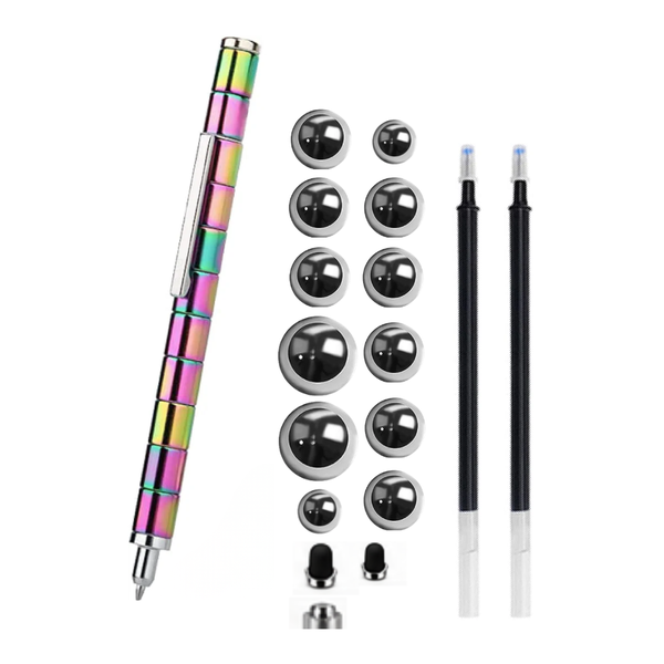 Bestby - Magnetic Transforming Pen &amp; Fidget Toy With Touchscreen Stylus