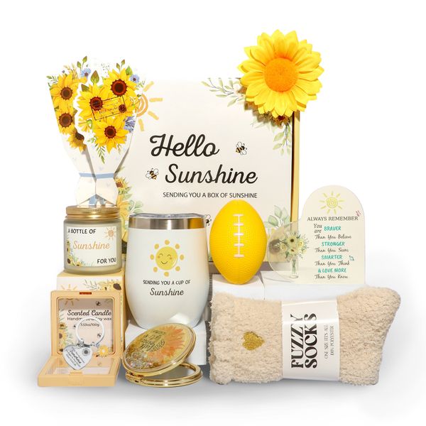 Sunflower Personalized Gift for Women,10PCS Unique Birthday Gifts for Girl