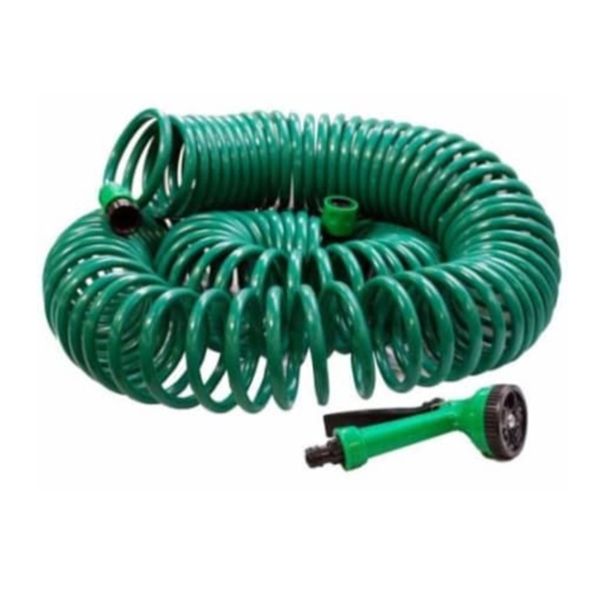 Garden 15m Spiral Hose Set