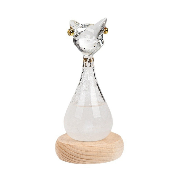 Weather Station Cloud Storm Crystal Weather Forecast Bottle A