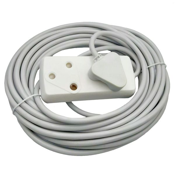 United Electrical - 10m Extension Cord With Two-Way Multi-Plug Lead