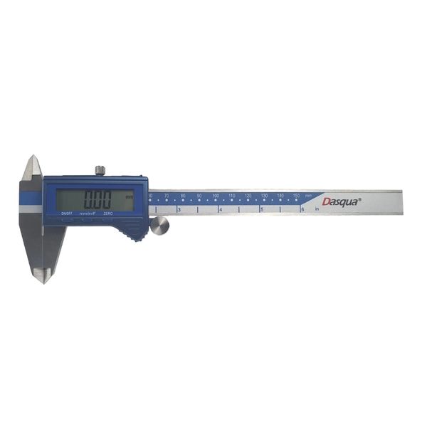 Dasqua - 150mm Metal Digital Vernier - Plastic Face