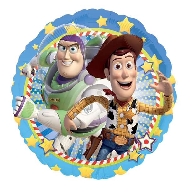 Foil Balloon Woody and Buzz 18 inch