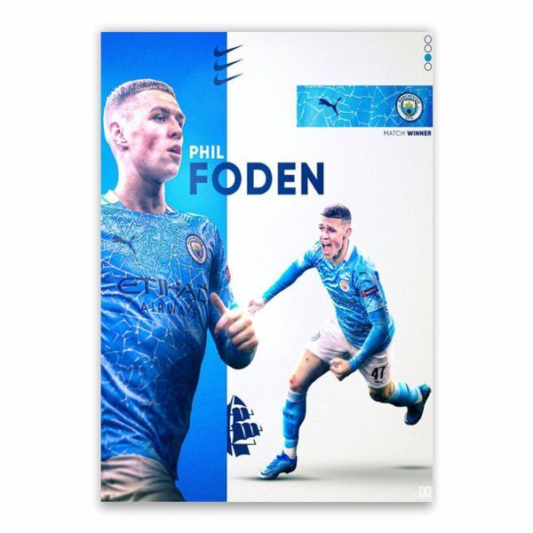 Phil Foden Poster - A1