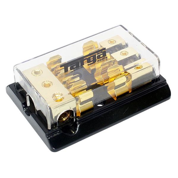 Targa TG-FH3438 - 1-in 3-out Power Distribution Block &amp; Fuse Holder