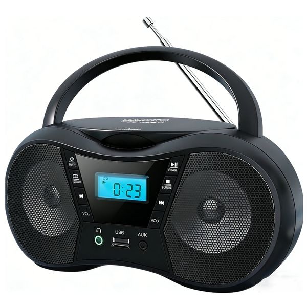 Integrated Cd Audio System Retro Stereo Radio