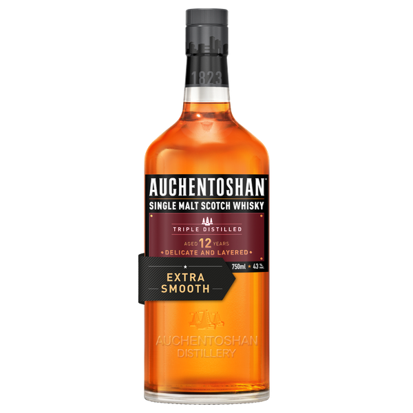 Auchentoshan - 12 Year Old Single Malt Scotch Whisky - 750ml