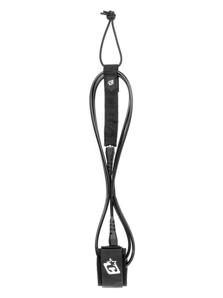 Creatures Backdoor 6 Surfboard Leash - Black