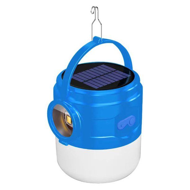 Solar Camping Lights Led Rechargeable Bulb 