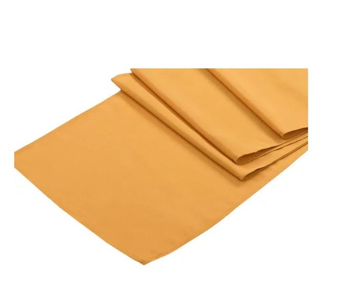 Gold Polyester Table Runner