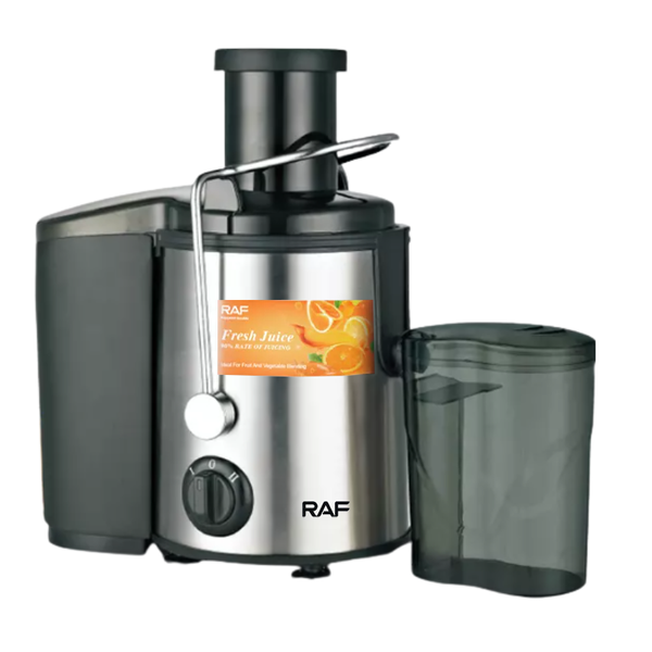 Stainless steel residue fine separation rotary knob household juicer