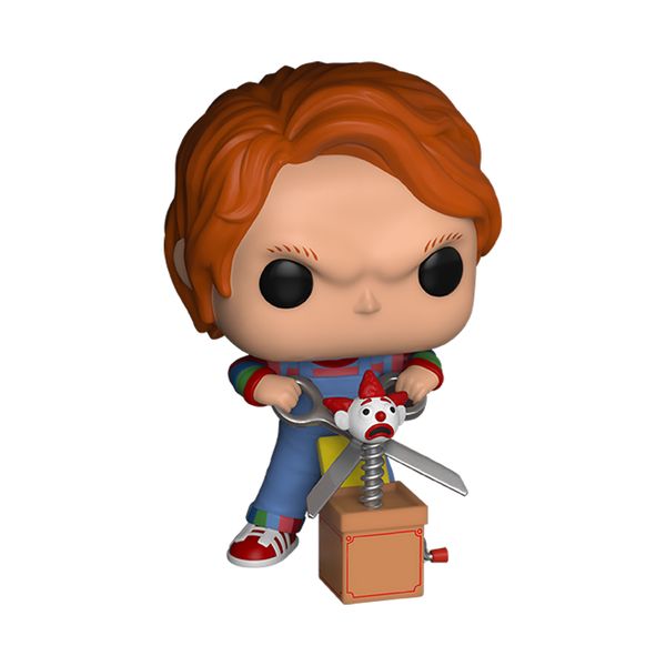 Funko Pop! Movies: Child's Play - Chucky With Giant Scissors